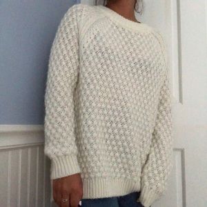 Ivory H&M Over-Sized Sweater